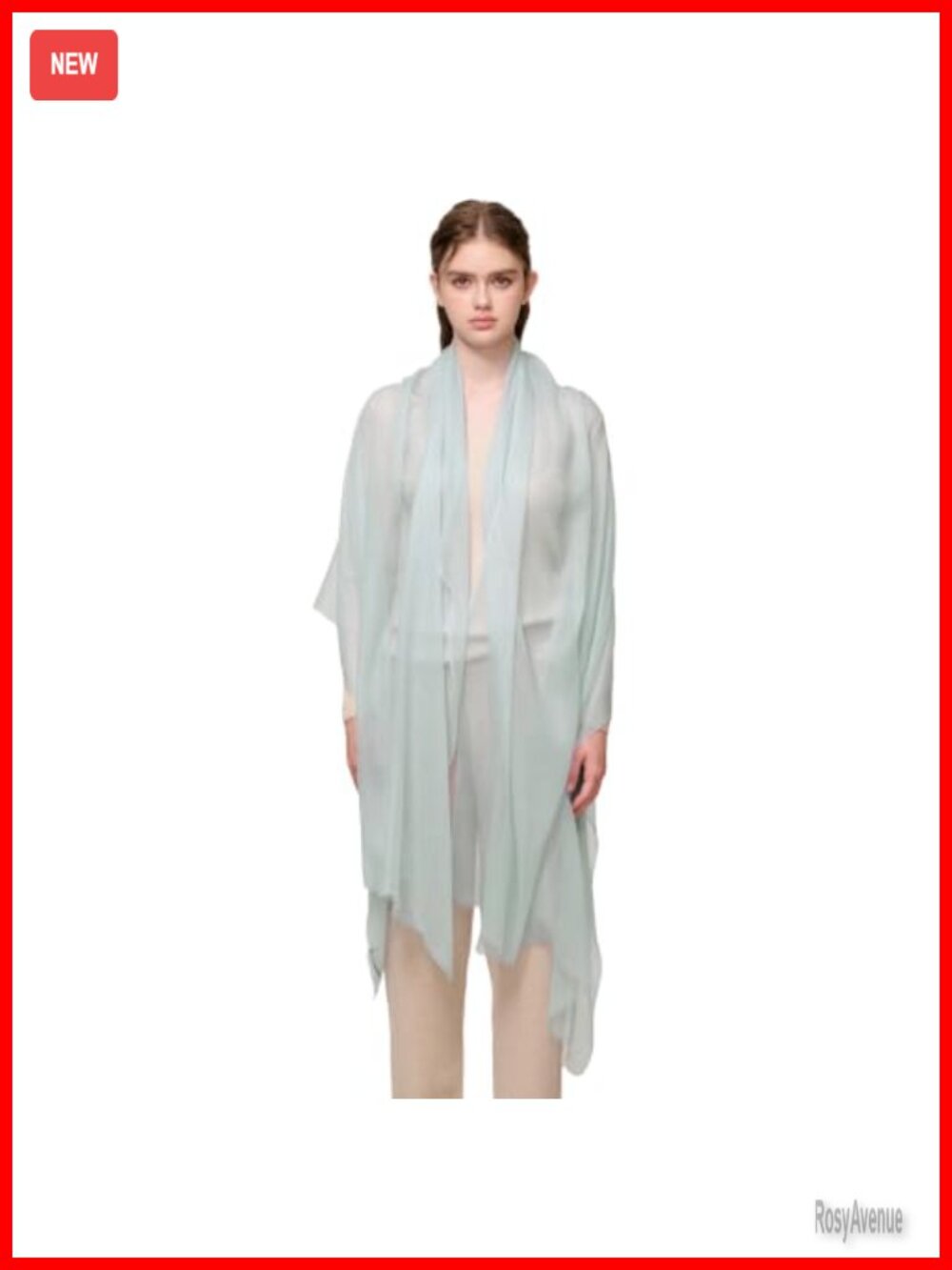 100% Cashmere Shawl Wrap Sheer Featherlight Oversized Scarf Travel Gift